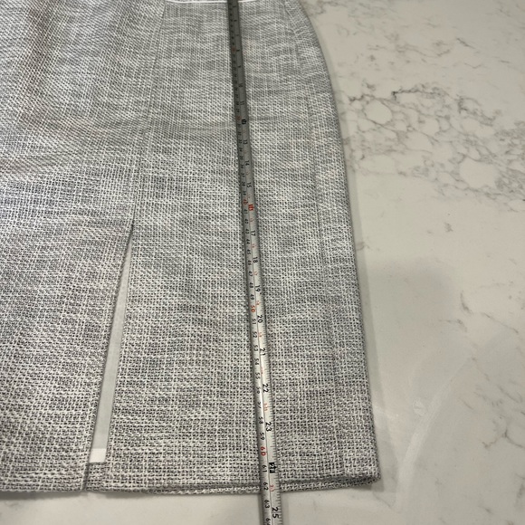 NWOT Club Monaco tweed pencil skirt, size 2. Never washed or worn - Picture 6 of 6
